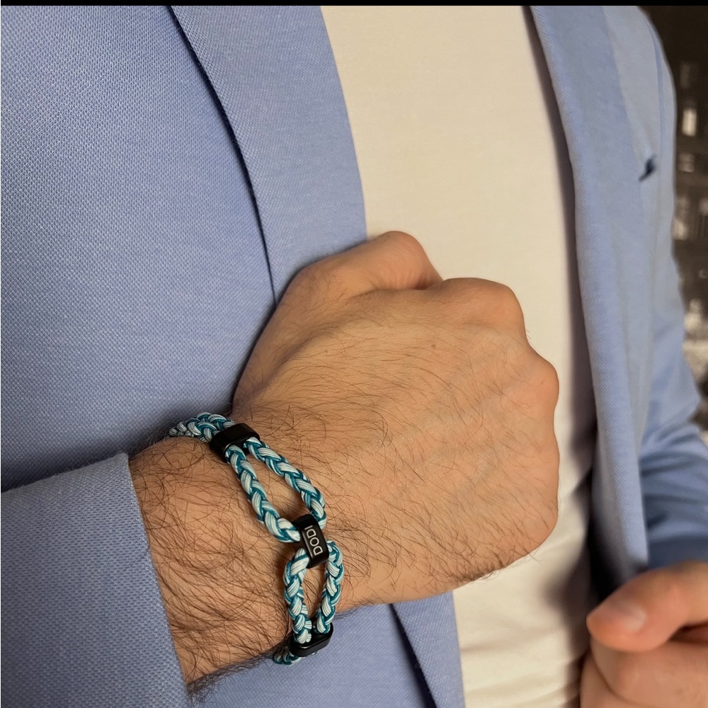 Color:  blue/white. Size: large
